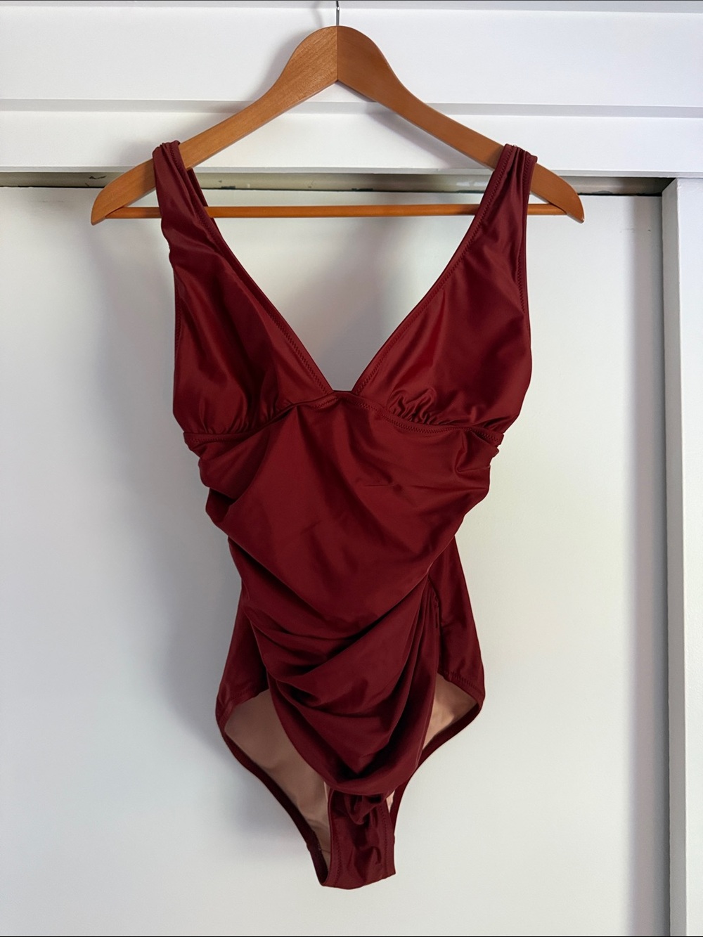 J. Crew Draped One-Piece Swimsuit NWOT